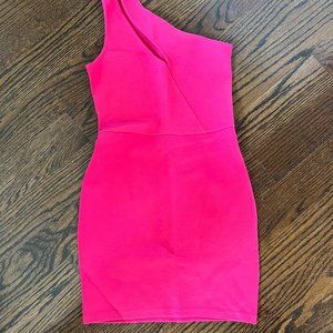 Nava Assymetrical Mini Dress by Superdown